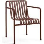 HAY Židle Palissade Dining Armchair, iron red – Hledejceny.cz