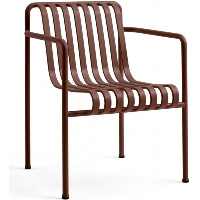 HAY Židle Palissade Dining Armchair, iron red – Hledejceny.cz