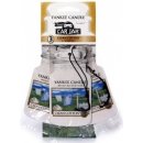 Vůně do auta Yankee Candle Clean Cotton papírová visačka 3 ks