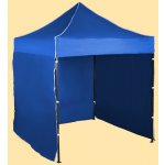 Expodum Nůžkový stan 2x2m ocelový Modrá 3 boční plachty – Hledejceny.cz