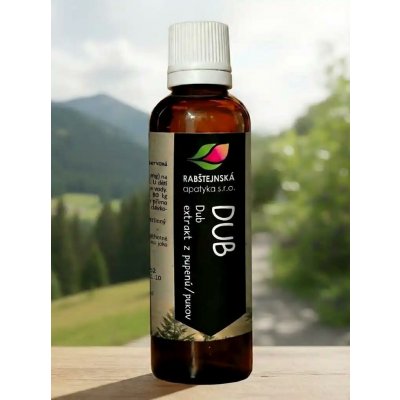 Rabštejnská apatyka Dub tinktura z pupenů 50 ml – Hledejceny.cz