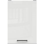 Junona Line Tafla skříňka G1D/40/57 LP, bílá/bílá křída lesk – Sleviste.cz