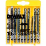 DeWALT DT2290 10-dílná sada do dřeva pro přímočaré pily – Zboží Dáma