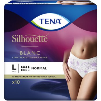 TENA Silhouette Normal L plenkové kalhotky navlékací 10 ks od 275 Kč -  Heureka.cz