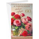 ARGUS Přání k 60.narozeninám 15-6609c60 – Zboží Dáma