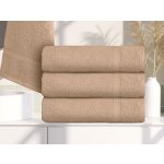 Textilomanie Osuška CLARYSSE ELEGANCE 70 x 140 cm písková – Zboží Dáma
