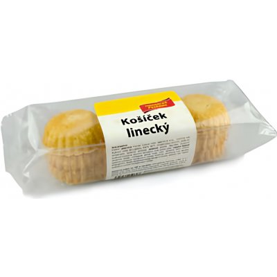 Hradecká pekárna Košíček linecký 150 g – Sleviste.cz
