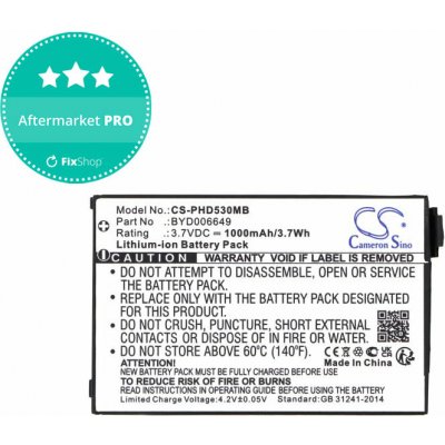 Baterie pro Philips Avent Eco SCD535 DECT, 1000mAh, Li-Ion, 3.7V, BYD001743, HQ – Hledejceny.cz