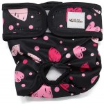 Vsepropejska Fixed černé Hárací kalhotky pro psa slabin 46 58 cm – Sleviste.cz