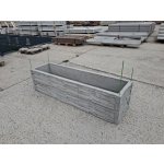 Barigadi Vyvýšený záhon betonový 200x50 x 50 cm, dřevo, antracit – Hledejceny.cz
