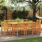 Omaxi 827999 Zahradní křeslo 8 ks Hnědá 56 x 56 x 90 cm – Hledejceny.cz