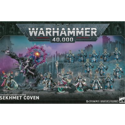 GW Warhammer Thousand Sons Battleforce: Sekhmet Coven – Zboží Mobilmania