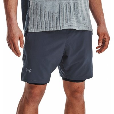 Under Armour Launch Elite 2in1 7'' Short M 1376831-044 gray