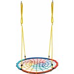 Aga Závěsný houpací kruh 120 cm Čtyřbarevný – Zboží Dáma