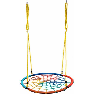 Aga Závěsný houpací kruh 120 cm Čtyřbarevný – Zboží Dáma