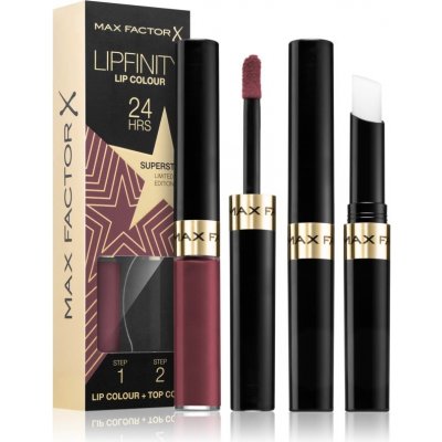 Max Factor Lipfinity 24HRS Lip Colour tekutá rtěnka 086 Superstar 4,2 g – Zboží Dáma