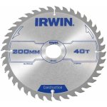 Irwin Pilový kotouč s SK plátkem, 190x30 mm, 40 zubů, pro ruční kotoučové pily, I190/40 – Zboží Mobilmania