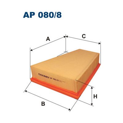 FILTRON Vzduchový filtr AP 080/8 – Zboží Mobilmania