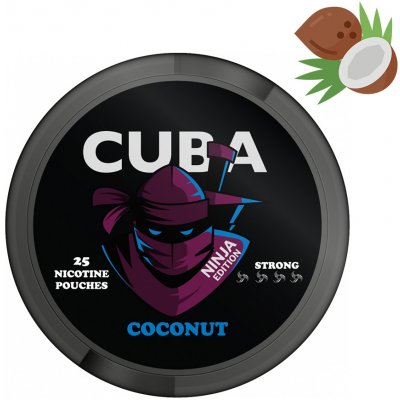 Cuba ninja edition kokos 30 mg/g 25 sáčků – Zboží Dáma