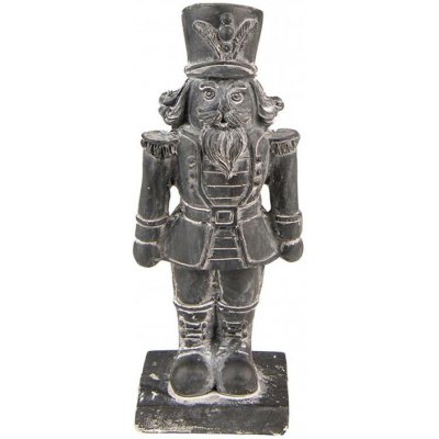 Dekorace louskáček na ořechy Šedá 6*5*16 cm – 6x5x16 cm – Hledejceny.cz