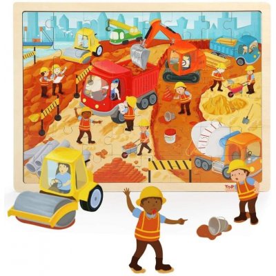 Haba puzzle stavební stroje – Zboží Mobilmania