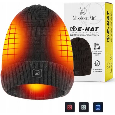 Mission Air zimní čepice beanie šedá – Hledejceny.cz