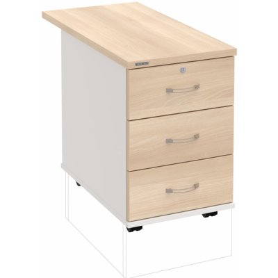 Hobis K 33 Z P 80 3 zásuvky léta podél 80 cm akát bílá – Hledejceny.cz
