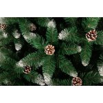 Stromček MagicHome Vianoce Albero, jedľa, zasnežené konce, so šiškami, 180 cm – Hledejceny.cz