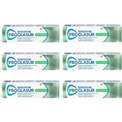 Sensodyne Pro Glasur Daily Protection 6 x 75 ml – Hledejceny.cz