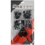 Yato Nýtovačka ruční 165 mm, plastové nýty 5;6,3;6,6 mm 41 ks YT-35970 – Hledejceny.cz
