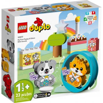 LEGO® DUPLO® 10977 Moje první štěňátko a koťátko