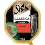 SHEBA Classics hovězí 22 x 85 g – Zboží Mobilmania