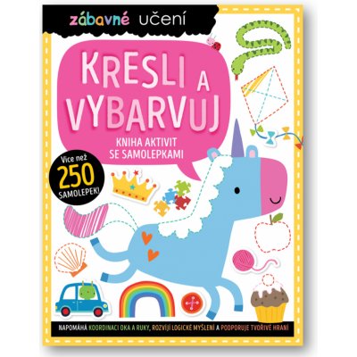 Zábavné učení Kresli a vybarvuj - Stuart Lynch – Zboží Mobilmania