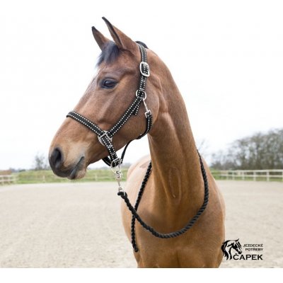 Horze Ohlávka a vodítko COOPER Černá – Hledejceny.cz