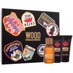 Dsquared2 Wood for Him EDT 50 ml + balzám po holení 50 ml + sprchový gel 50 ml dárková sada – Hledejceny.cz