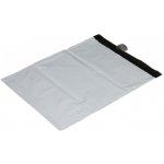 100 ks - Obálka plastová samolepicí bílo-černá 450x550, tl. 0,06 (80% podíl recyklátu) – Zboží Mobilmania