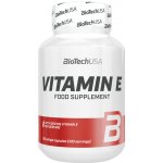 BioTech USA Vitamín E 200 mg 100 kapslí – Hledejceny.cz