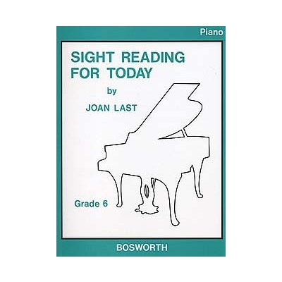 Bosworth Noty pro piano Sight Reading For Today Piano Grade 6
