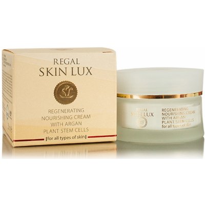 Skin Lux Regal regenerační a vyživující krém s rostlinnými kmenovými buňkami z arganu pro všechny typy pleti 50 ml