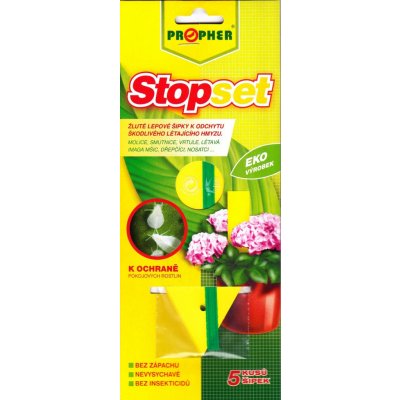 AgroBio STOPSET šipky žluté 14x5 cm – Zboží Mobilmania