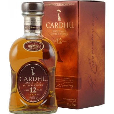 Cardhu 12y 40% 0,7 l (holá láhev) – Hledejceny.cz