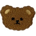 Nalepovací nášivka Hnědý medvídek 5 x 3,5 cm – Hledejceny.cz