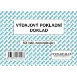 Optys 1311 Výdajový doklad jednoduchý A6 50 listů – Zboží Mobilmania