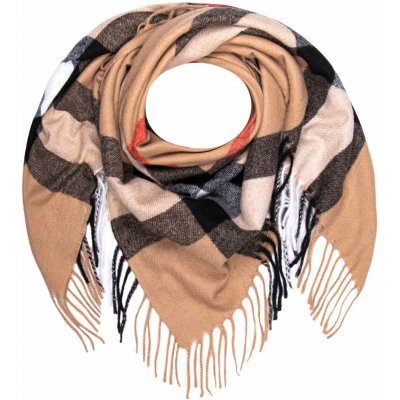 Biju Dámský kašmírový šátek hnědý 7200820 – Hledejceny.cz