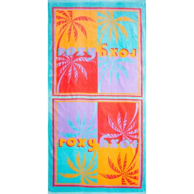 Roxy FUN AND ADVENTURE BEACH TOWEL BACHELOR BUTTON 80x160