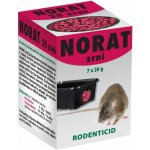 Rodenticid NORAT 25 zrno 7x20g – Zboží Mobilmania