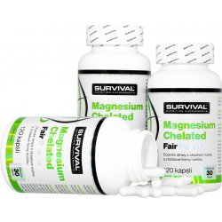 Survival Magnesium Chelated Fair Power 120 tablet