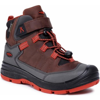 Keen REDWOOD MID WP JR coffee bean picante