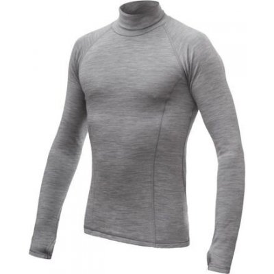 Sensor Merino BOLD pánské triko roll neck dlouhý rukáv cool gray – Hledejceny.cz
