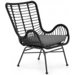 Halmar Zahradní křeslo Ikaro 2 - černá/šedá – Zboží Dáma